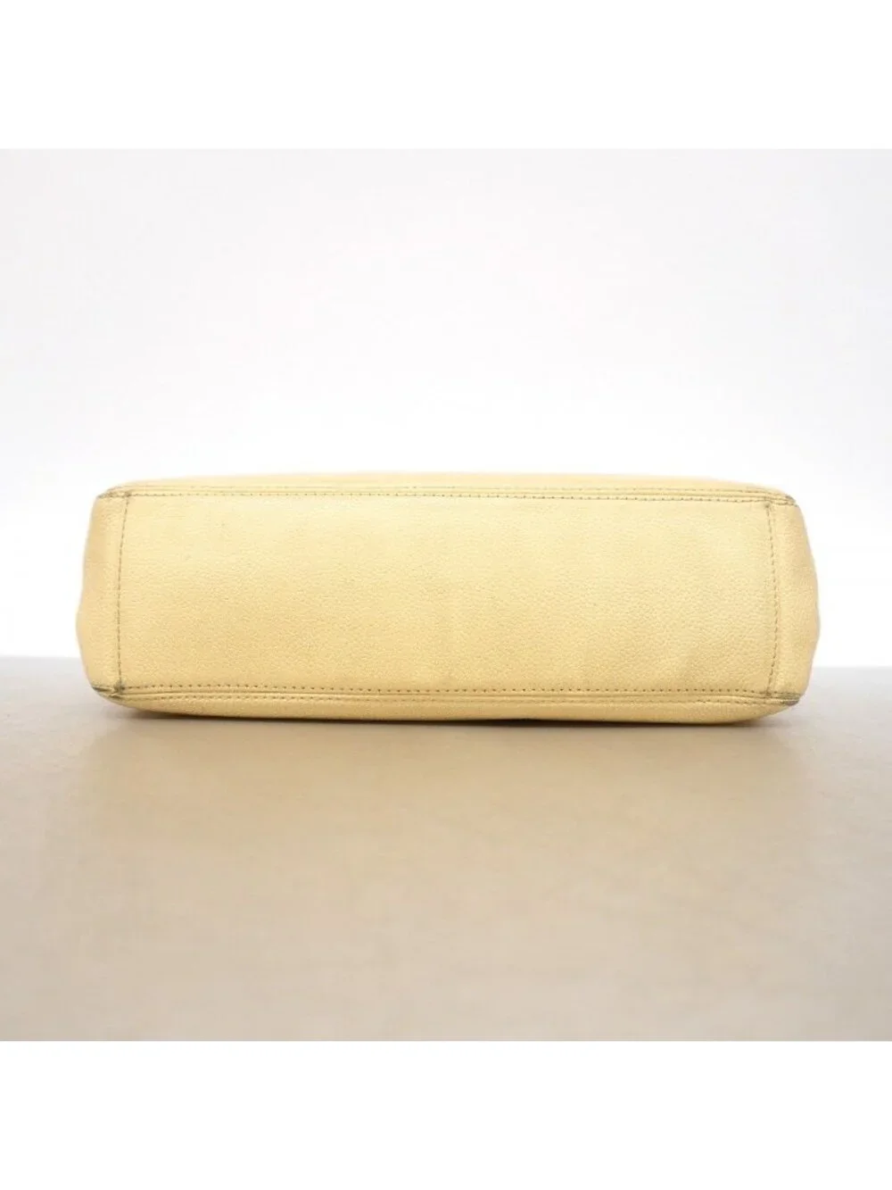 Chanel Handbag Caviar Leather Ivory Gold